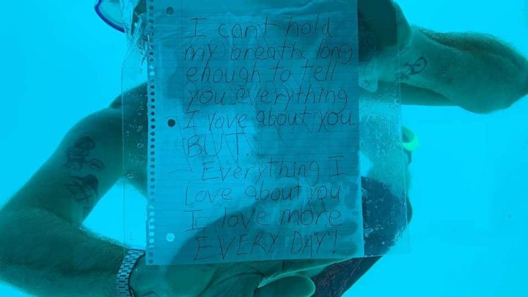 VIRAL: Man drowns after proposing underwater