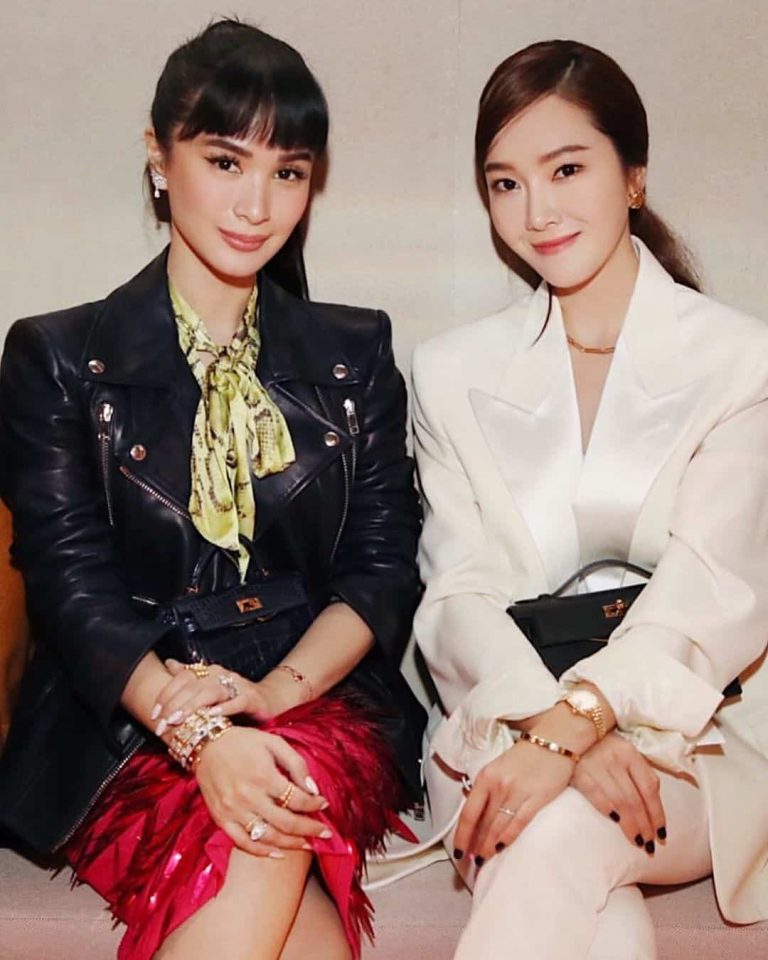 Heart Evangelista spotted with Jessica Jung at Paris Fashion Week