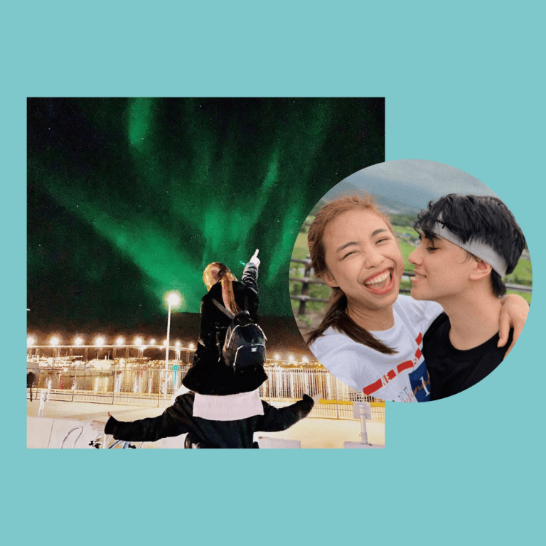 Too cute not to share: MayWard’s Northern Lights experience