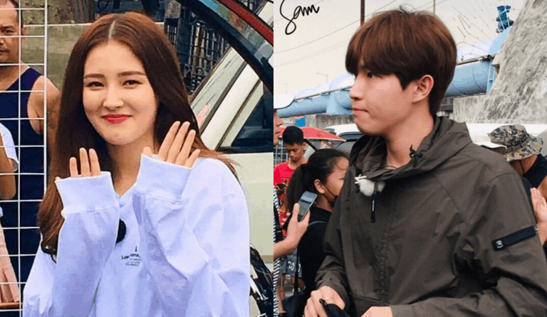 Momoland’s Nancy, Wanna One’s Kim Jaehwan spotted filming in Manila for Korean reality show