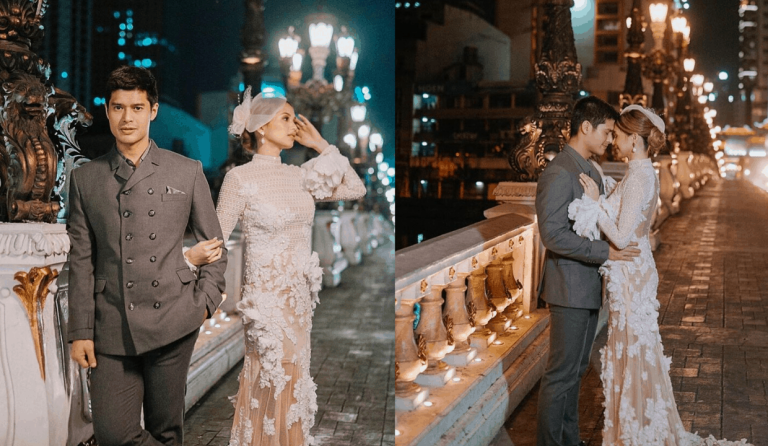JC de Vera, fiancée take stunning prenup photos at revamped Jones Bridge