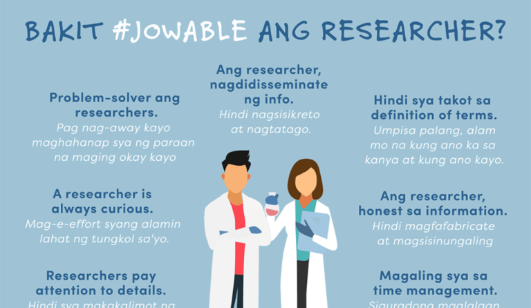 Netizens had funny reactions to DOST’s witty post about ‘#jowable researchers’