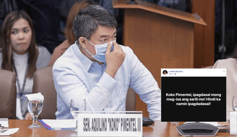 Lualhati Bautista slams Sen. Koko Pimentel for disregarding COVID-19 protocols