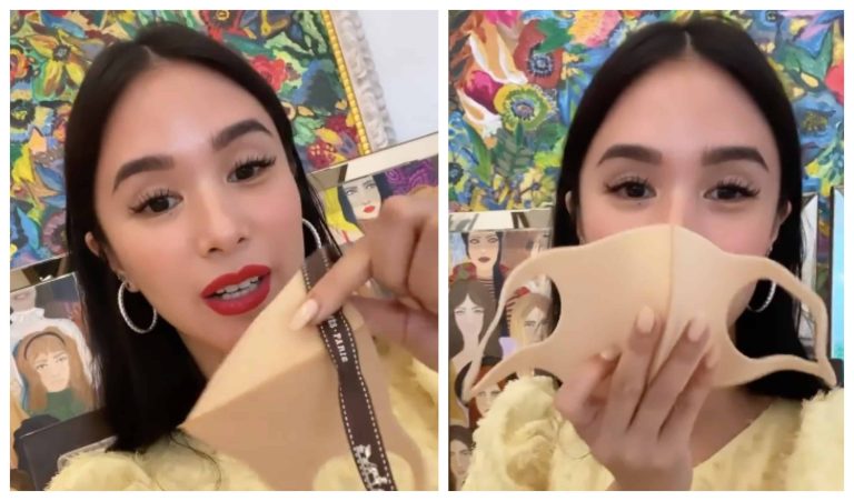 LOOK: Heart Evangelista makes ‘fashionably safe’ face masks