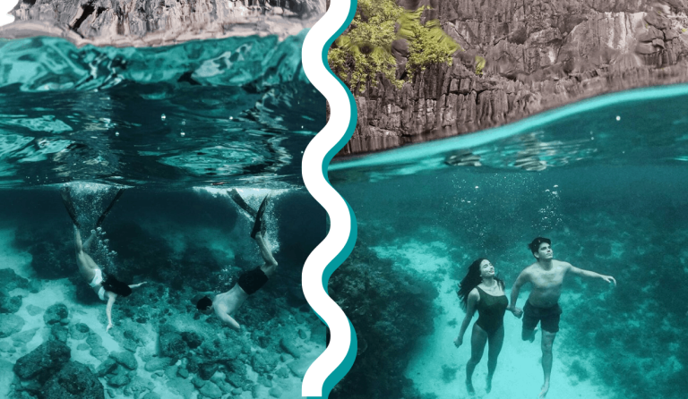 Sarah Lahbati, Richard Gutierrez dive underwater for prenup shoot