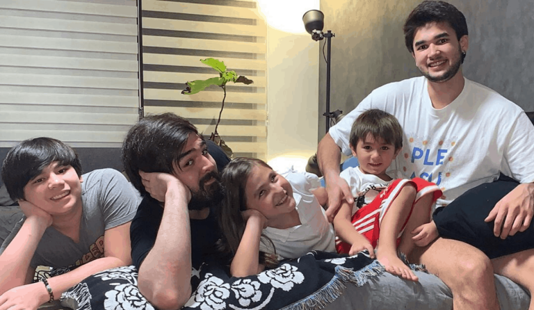 Jackie Forster treasures having all 5 of her children together