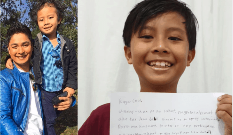 Ang Probinsyano child star Onyok pens heartfelt message for Coco Martin