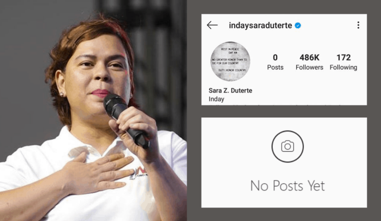 Sara Duterte deletes all Instagram posts ahead of 42nd birthday