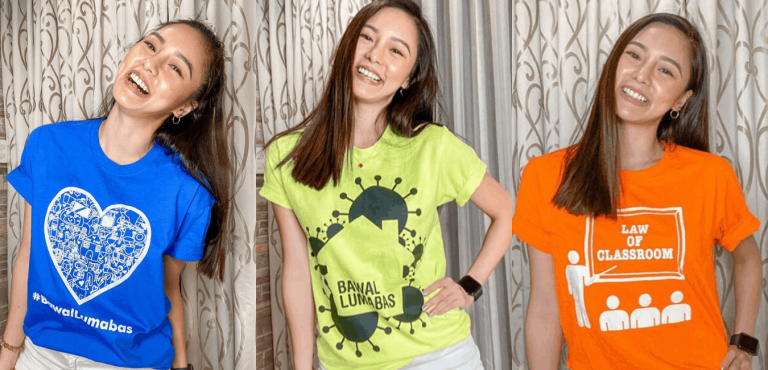 Kim Chiu launches Bawal Lumabas merchandise to raise funds for COVID-19 relief efforts