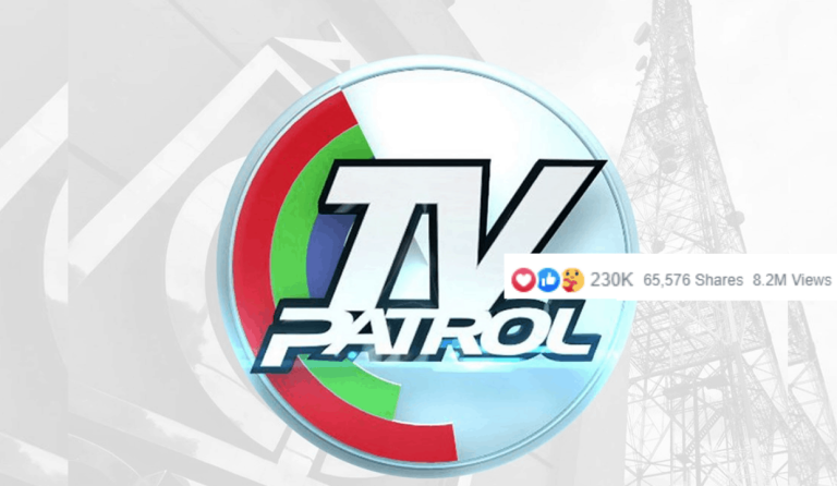 TV Patrol reaches eight million views in digital comeback