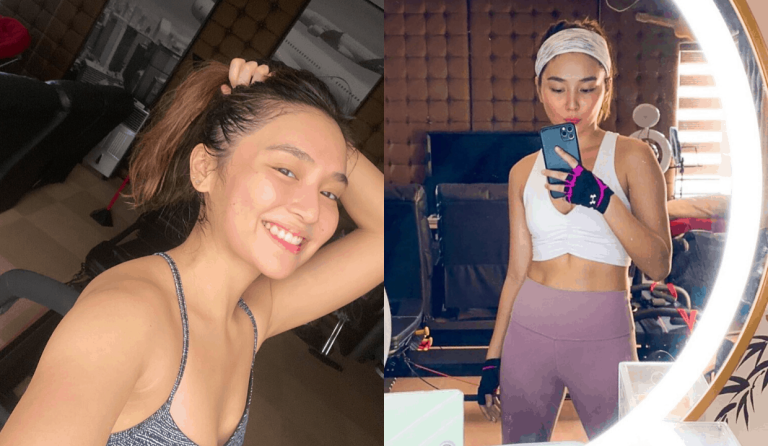 Kathryn Bernardo flaunts toned body, gives quarantine workout tips