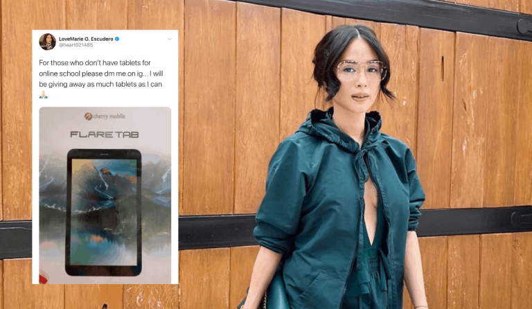 Heart Evangelista to give away tablets to students with online classes