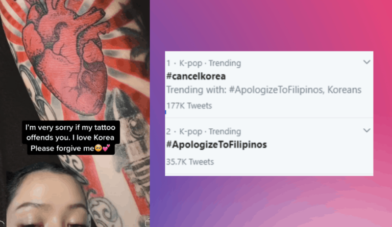 Pinoy netizens trend #CancelKorea, #ApologizetoFilipinos after alleged racial slurs from Korean netizens