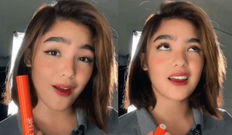 Andrea Brillantes does ‘Malditang Classmate’ challenge