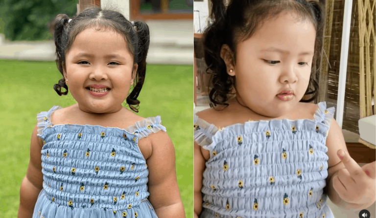 Baby Tali wows netizens with video of her counting in French
