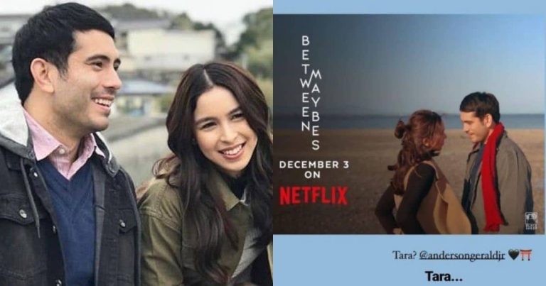 Julia Barretto and Gerald Anderson promote anew their 2019 film Between Maybes