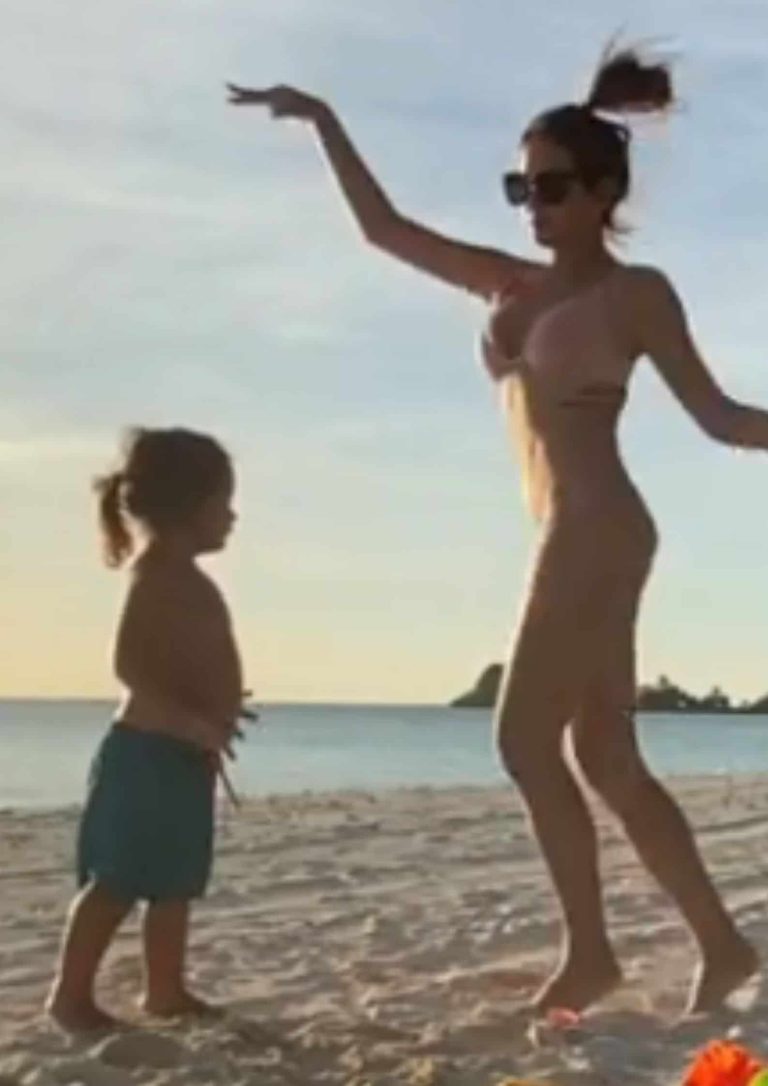 Ellen Adarna says ‘no yaya, no problem’ in beach trip with Baby Elias