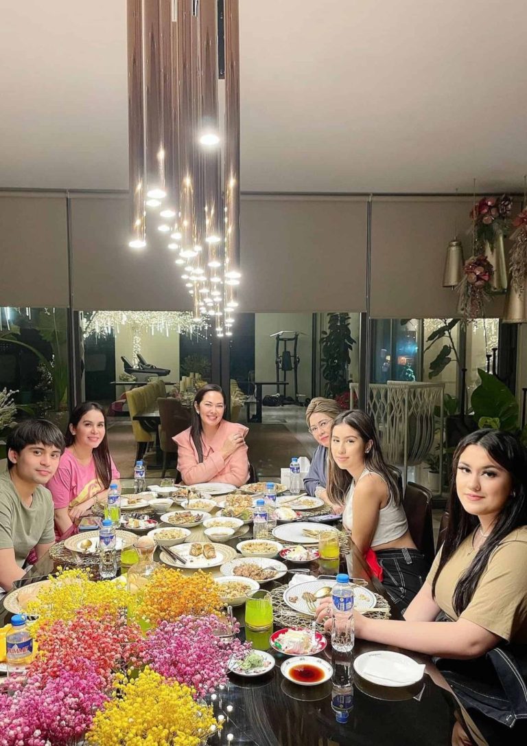 LOOK: Ruffa Gutierrez and Jinkee Pacquiao get together for family dinner