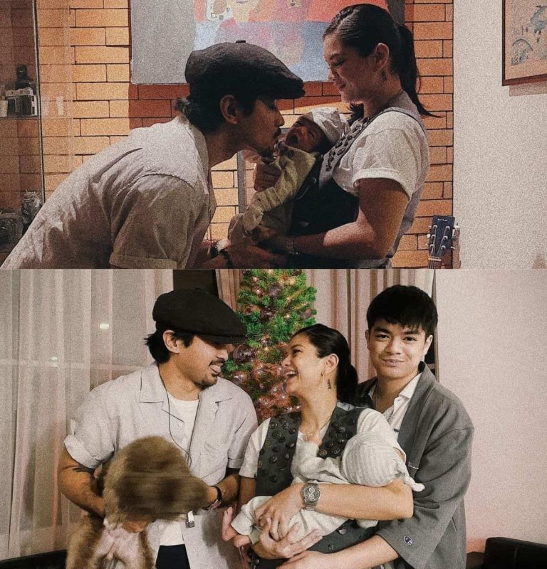 Meryll Soriano introduces newborn to her dad Willie Revillame, aunt Maricel Soriano