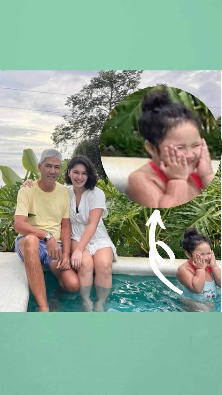 LOOK: Baby Tali adorably photobombs parents Vic Sotto and Pauleen Luna