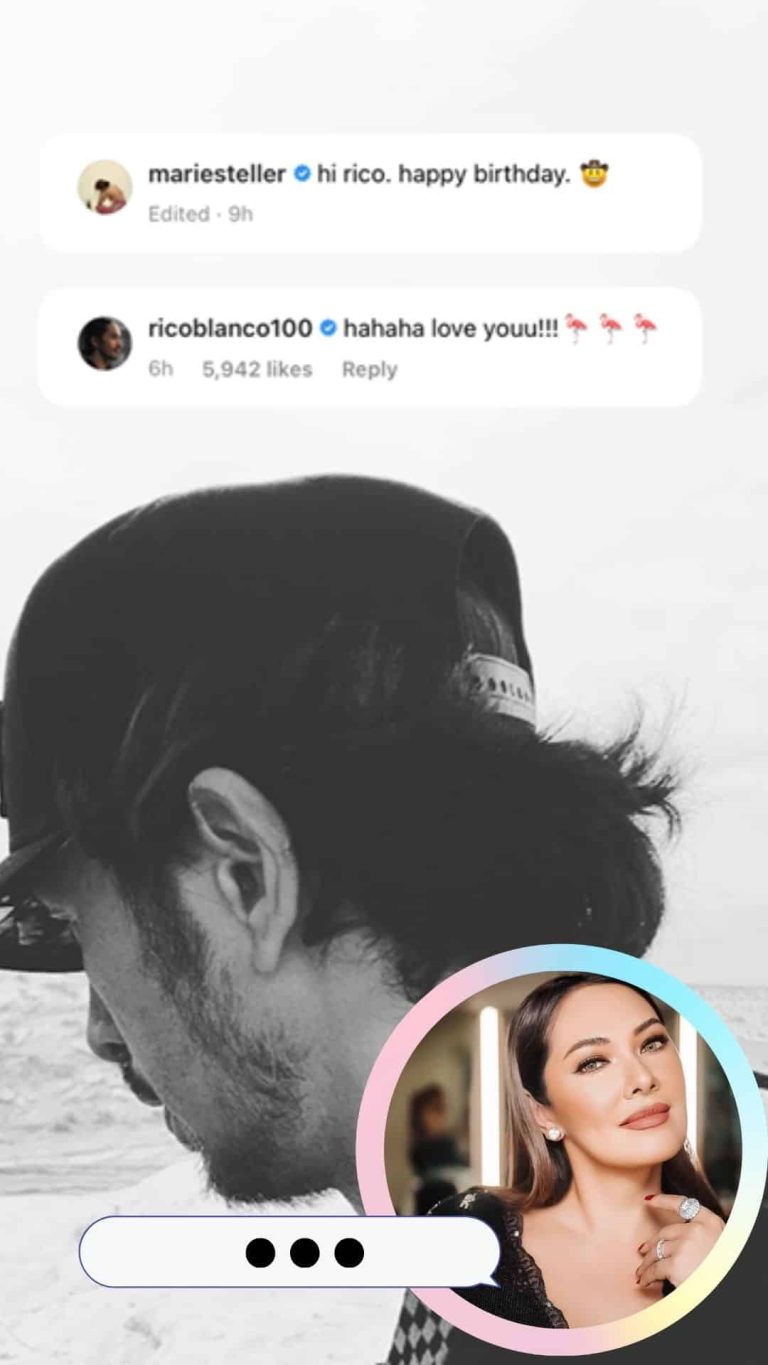 Did Ruffa Gutierrez drop a hint that Maris Racal and Rico Blanco are dating?