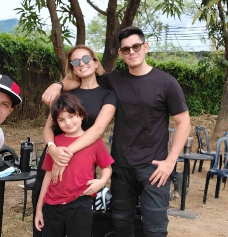 Sarah Lahbati, Richard Gutierrez go dirt biking with son Zion