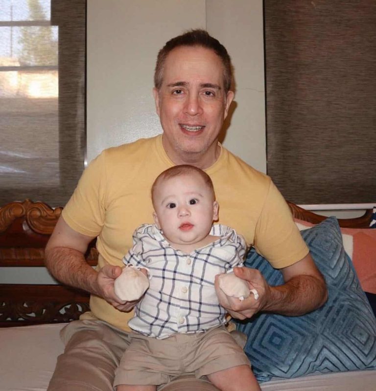 Janella’s baby Jude finally meets lolo Juan Miguel Salvador