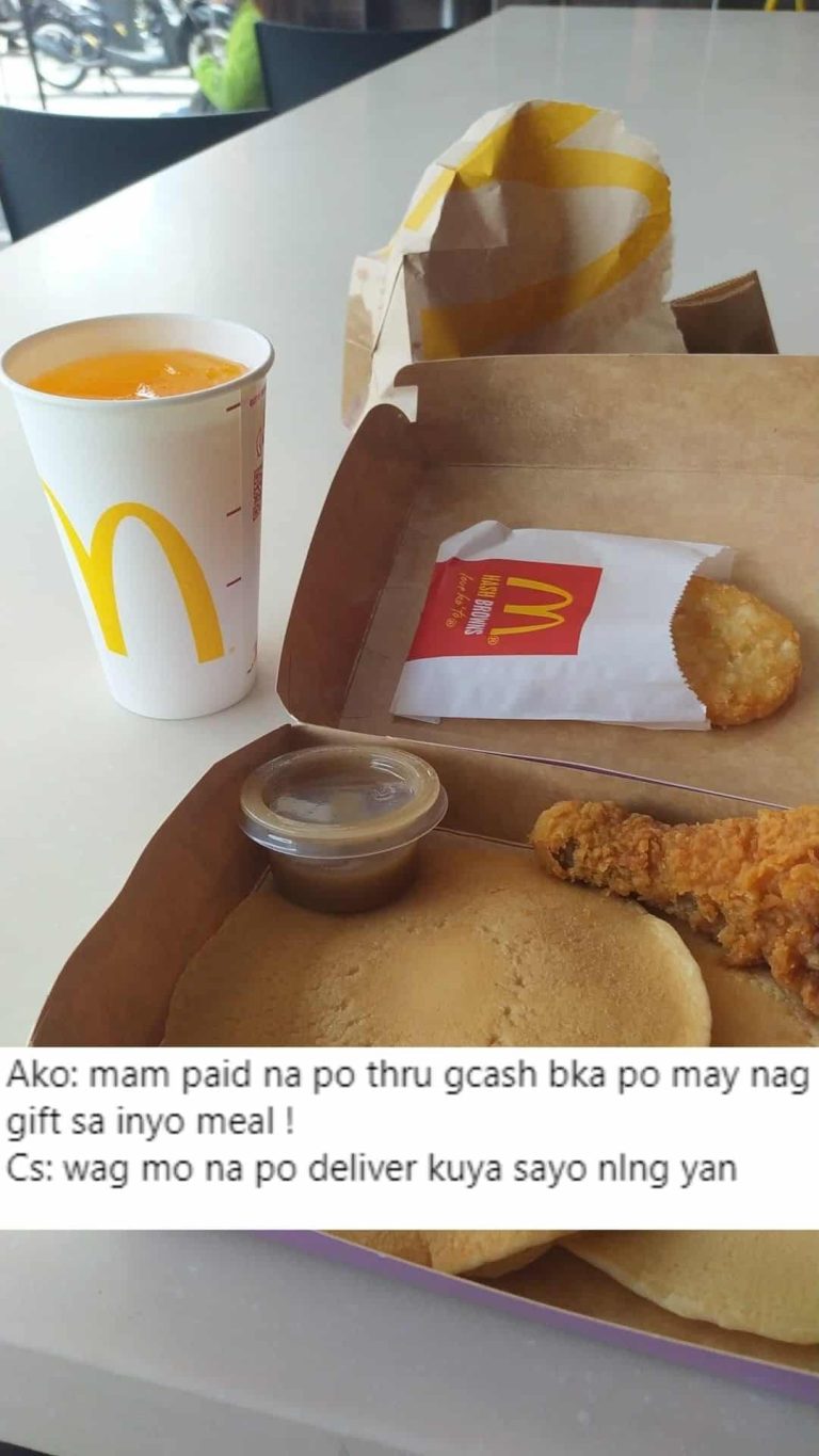 Food delivery rider ends up eating meal ordered for woman who refused it