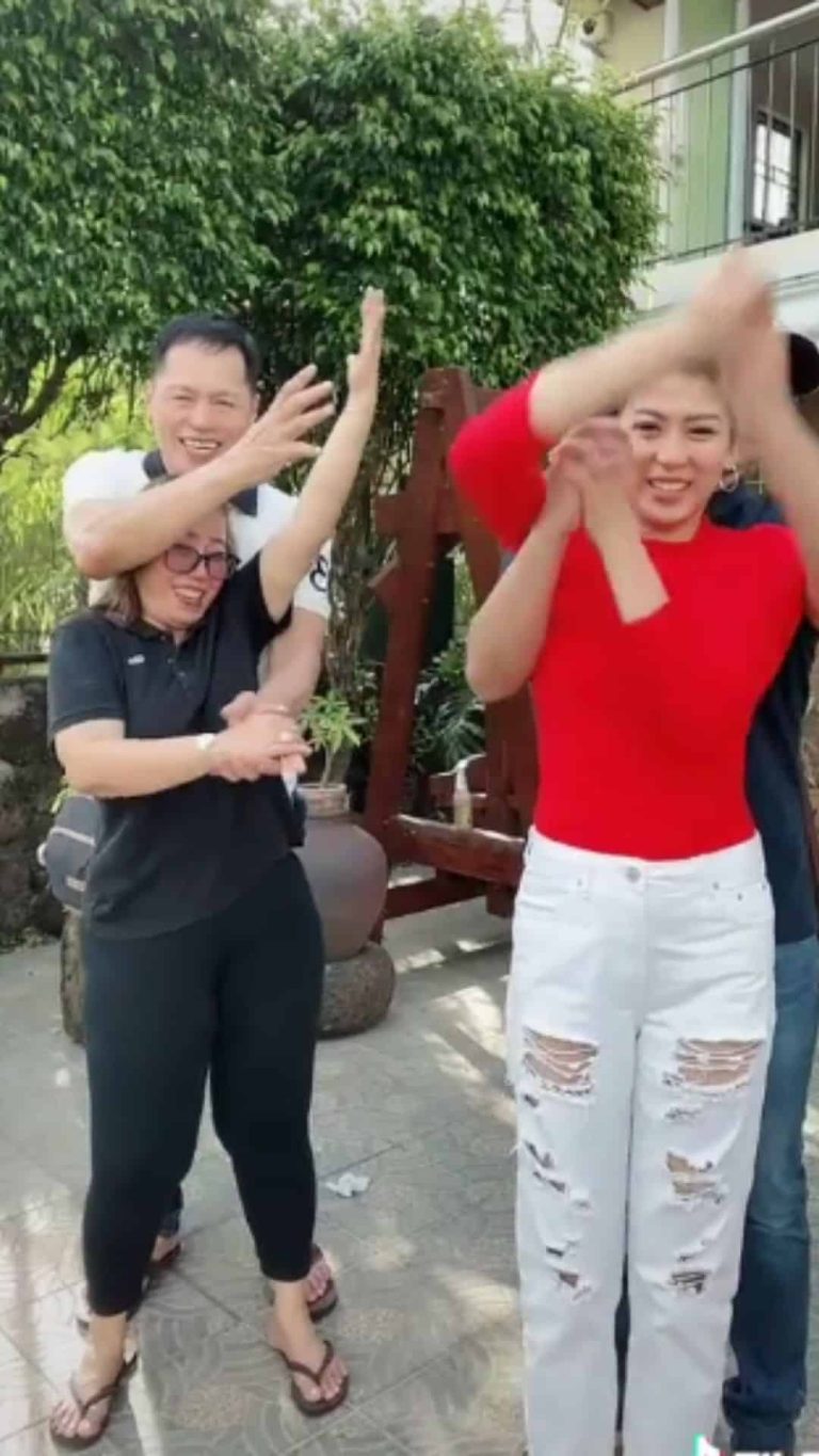 WATCH: Alex Gonzaga takes on TikTok dance challenge with hubby and parents