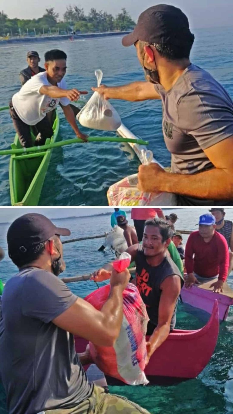 LOOK: Gerald Anderson joins relief operations in Zambales