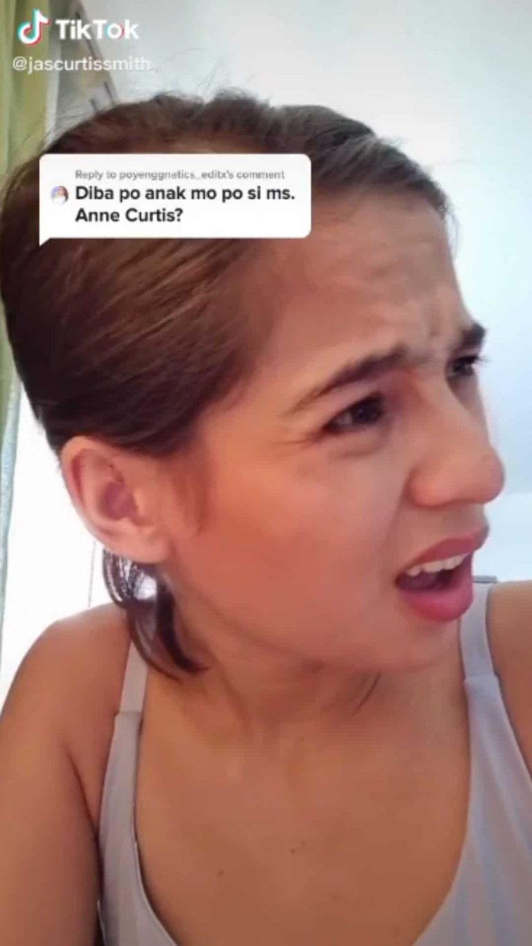 Jasmine Curtis-Smith has hilarious reaction to netizen claiming she’s Anne Curtis’ mom