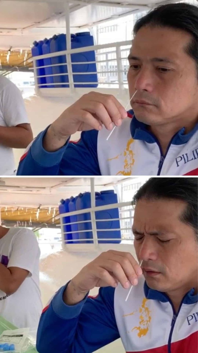 Netizens react to Robin Padilla’s self-swab test