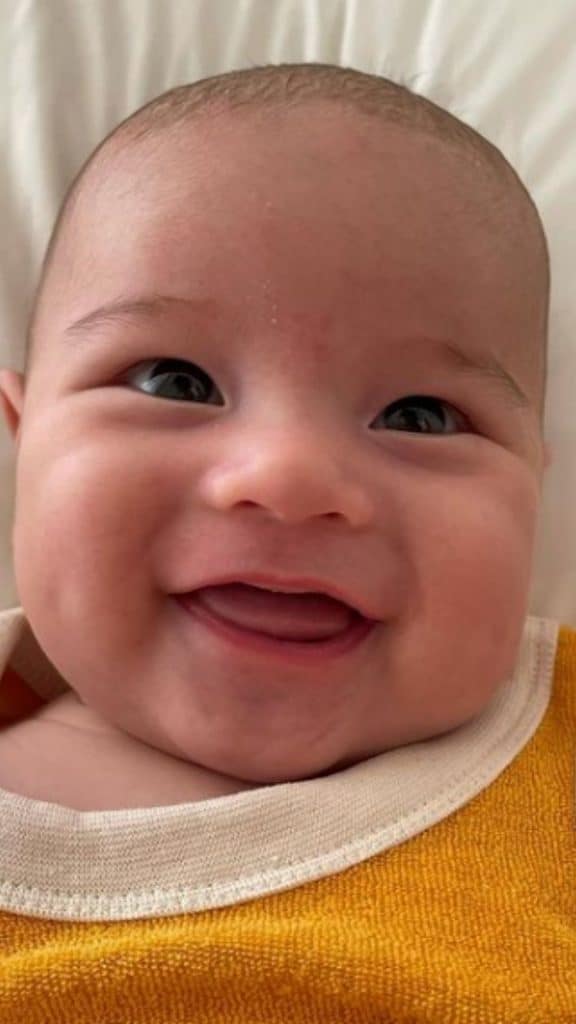 WATCH: Andi Eigenmann, Philmar Alipayo share baby Koa’s ‘first LOL’