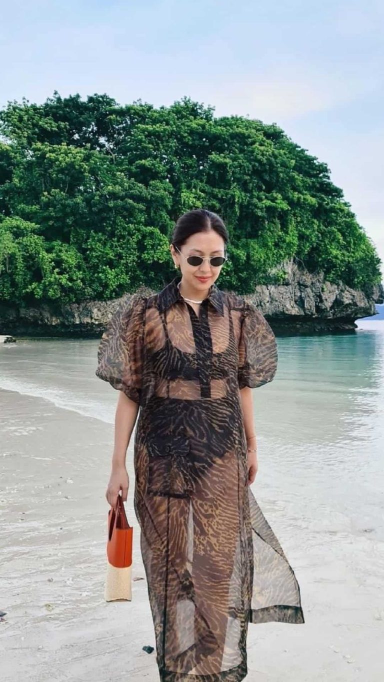 LOOK: Liz Uy is a fashion-forward mom in Boracay