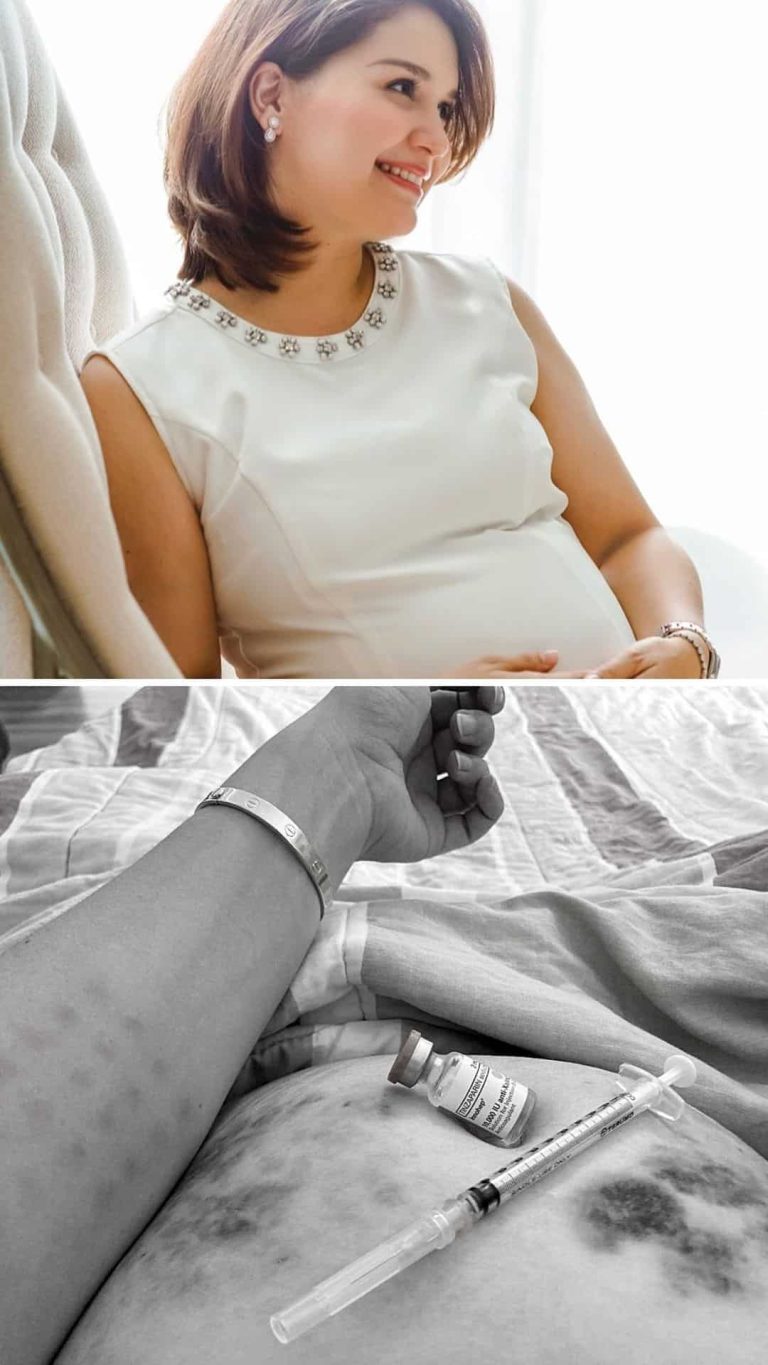 Nadine Samonte reveals she almost lost her third baby