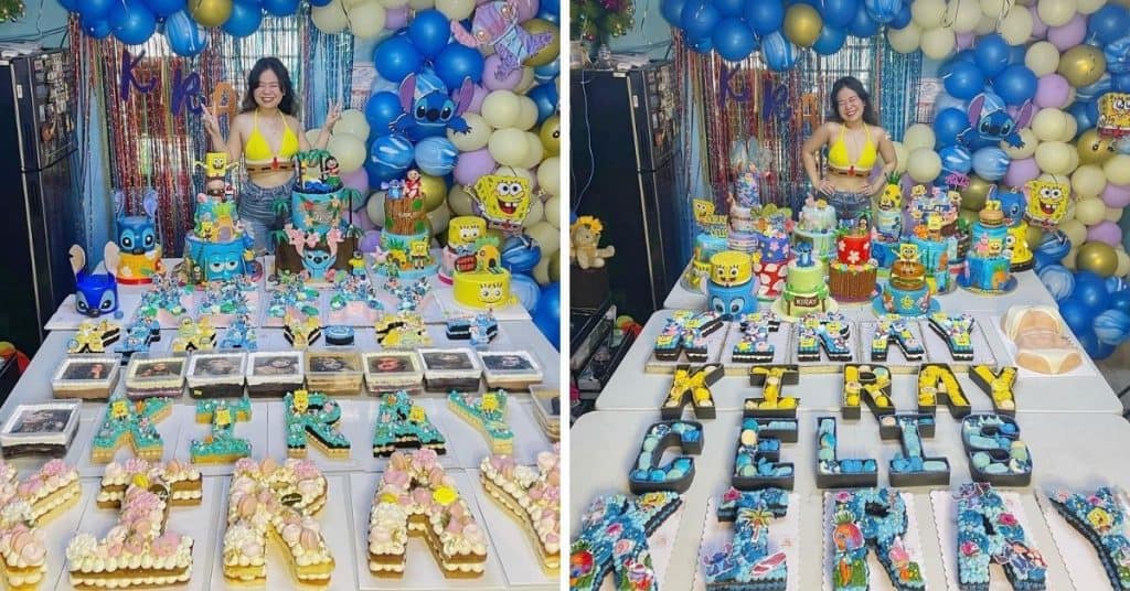 LOOK: Kiray Celis receives over 100 cakes for 27th birthday