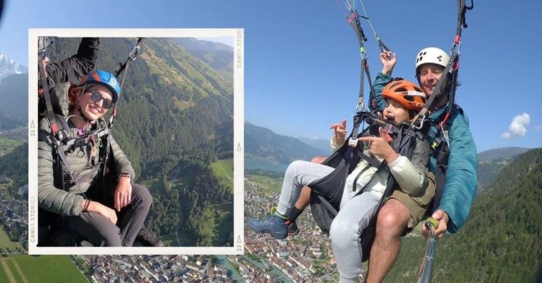 Sarah Lahbati, Richard Gutierrez take son Zion on a thrilling paragliding adventure