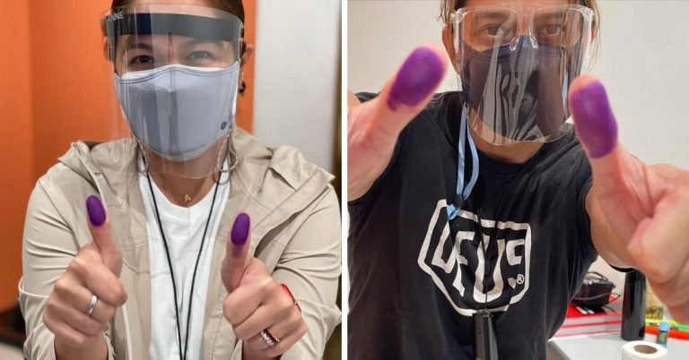 ‘Gusto namin ng pagbabago’: Judy Ann Santos, Ryan Agoncillo register to vote