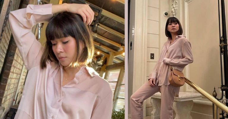 LOOK: LJ Reyes debuts chic hairstyle in Manhattan