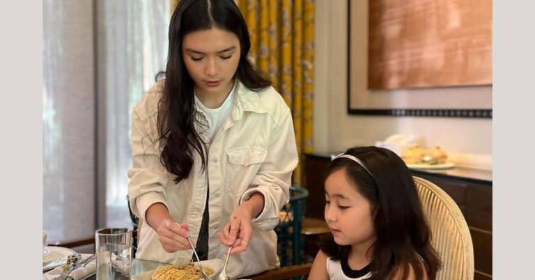 LOOK: Francine Diaz is Scarlet Snow Belo’s new babysitter for the day