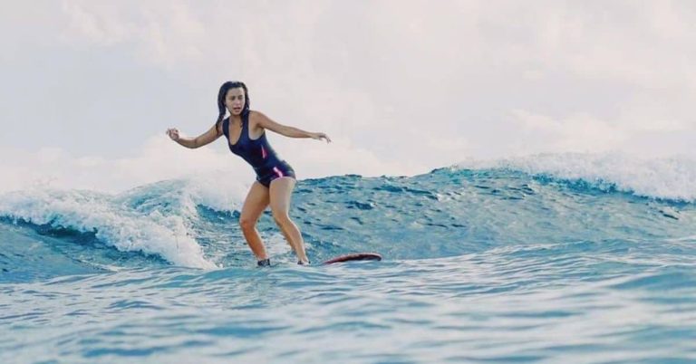 Yassi Pressman shares how surfing has helped her mental health