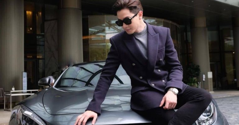 Alden Richards shows up in style for his contract renewal as Kapuso