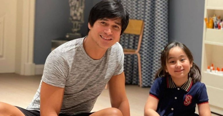 LOOK: Scarlet Snow Belo gets bigtime babysitter for the day