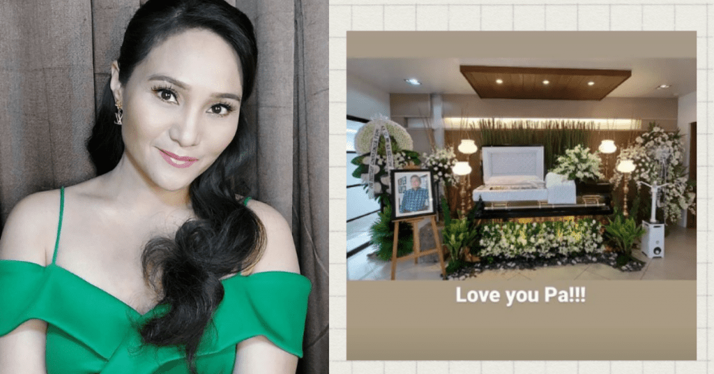 Gladys Reyes mourns death of father