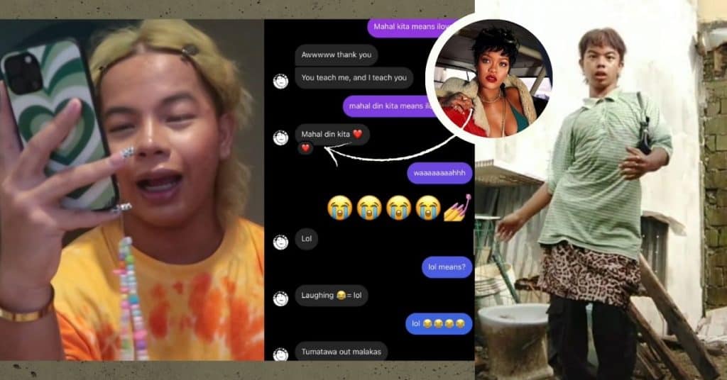 Pinoy TikToker reveals convo with Rihanna