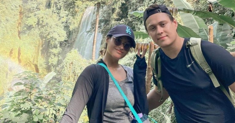 LOOK: LizQuen go on hiking date