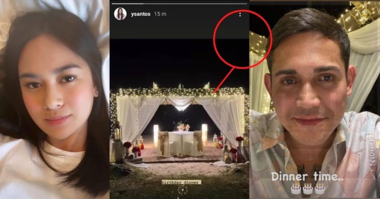 Did Yen Santos go on a birthday dinner date with Paolo Contis?