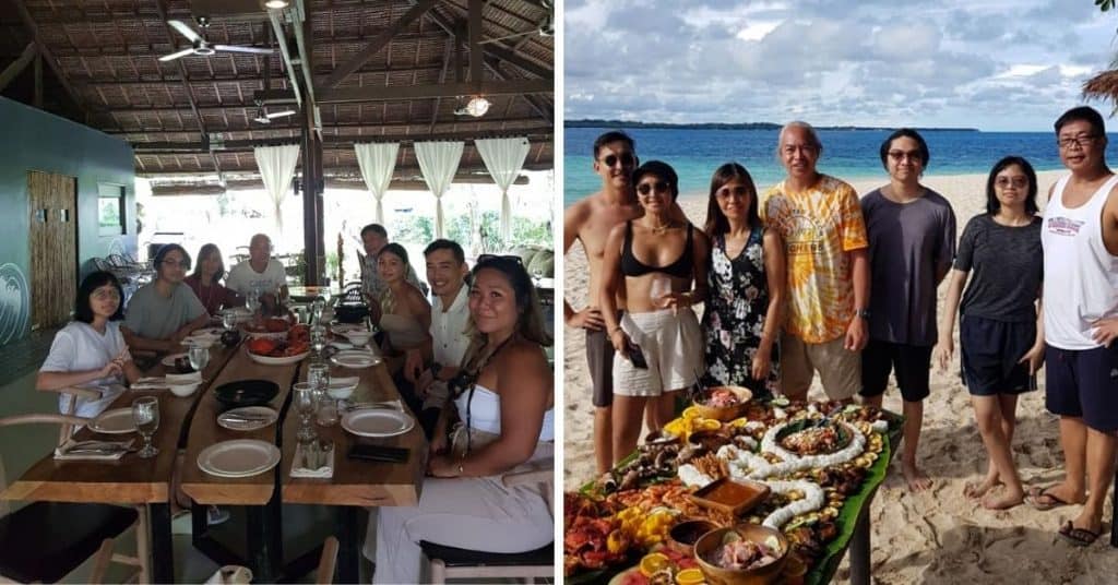 Nadine Lustre’s rumored boyfriend spotted bonding with actress’ family in Siargao