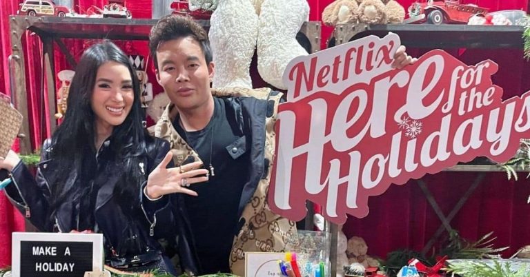 LOOK: Heart Evangelista enjoys Netflix holiday party with Kane Lim