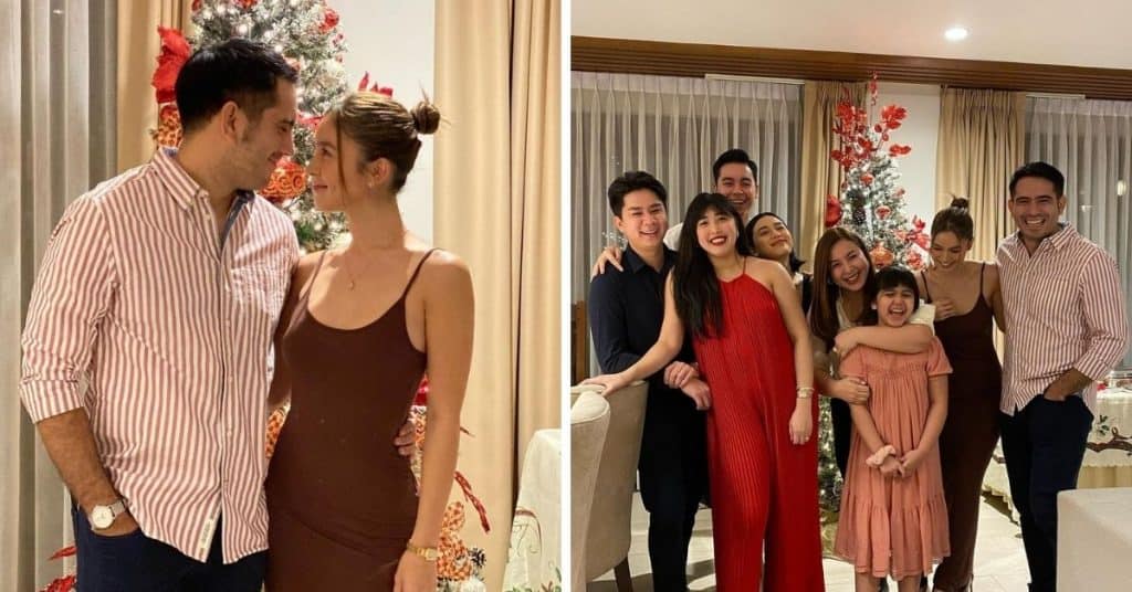 Gerald Anderson spends Christmas with GF Julia Barretto and her family